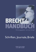 Cover: Brecht-Handbuch - J.B. Metzler