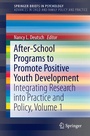 Cover: After-School Programs to Promote Positive Youth Development - Springer