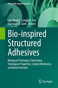 Enlarge image Cover: Bio-inspired Structured Adhesives - Springer