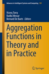 Enlarge image Cover: Aggregation Functions in Theory and in Practice - Springer