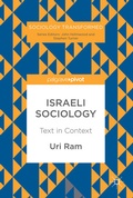 Cover: Israeli Sociology - Palgrave Macmillan