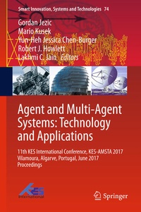 Enlarge image Cover: Agent and Multi-Agent Systems: Technology and Applications - Springer
