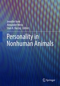 Cover: Personality in Nonhuman Animals - Springer