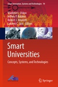 Cover: Smart Universities - Springer