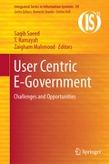 Cover: User Centric E-Government - Springer