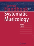 Cover: Springer Handbook of Systematic Musicology - Springer