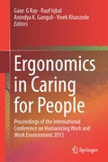 Cover: Ergonomics in Caring for People - Springer