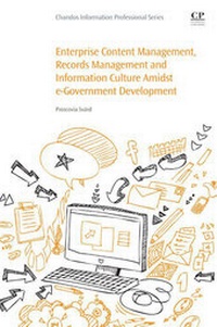 Abbildung von: Enterprise Content Management, Records Management and Information Culture Amidst E-Government Development - Chandos Publishing