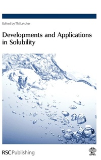 Abbildung von: Developments and Applications in Solubility - Royal Society of Chemistry