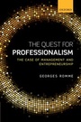 Cover: The Quest for Professionalism - OUP eBook