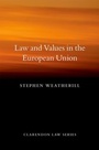Cover: Law and Values in the European Union - OUP eBook