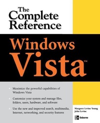 Enlarge image Cover: Windows Vista: The Complete Reference - Osborne/McGraw-Hill