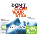 Cover: Don't Close Your Eyes - Bolinda Audio Books