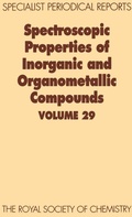 Cover: Spectroscopic Properties of Inorganic and Organometallic Compounds - Royal Society of Chemistry