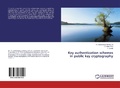 Cover: Key authentication schemes in public key cryptography - LAP Lambert Academic Publishing