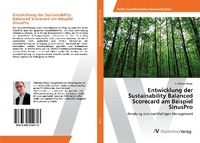 Enlarge image Cover: Entwicklung der Sustainability Balanced Scorecard am Beispiel SinusPro - AV Akademikerverlag
