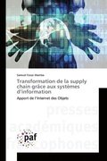 Cover: Transformation de la supply chain gr&acirc;ce aux syst&egrave;mes d'information - Presses Acad&eacute;miques Francophones