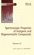 Cover: Spectroscopic Properties of Inorganic and Organometallic Compounds - Royal Society of Chemistry