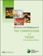 Cover: McCance and Widdowson's The Composition of Foods - Royal Society of Chemistry