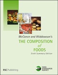 Cover: McCance and Widdowson's The Composition of Foods - Royal Society of Chemistry