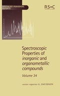 Cover: Spectroscopic Properties of Inorganic and Organometallic Compounds - Royal Society of Chemistry