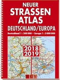 Abbildung von: Neuer Straßenatlas Deutschland/Europa 2018/2019 - Naumann & Göbel