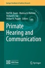 Cover: Primate Hearing and Communication - Springer