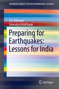 Cover: Preparing for Earthquakes: Lessons for India - Springer