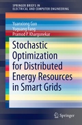 Cover: Stochastic Optimization for Distributed Energy Resources in Smart Grids - Springer