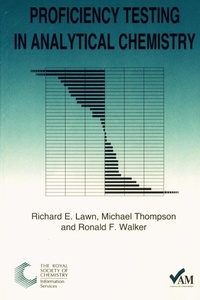 Enlarge image Cover: Proficiency Testing in Analytical Chemistry - Royal Society of Chemistry