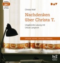 Cover: Nachdenken &uuml;ber Christa T. - Der Audio Verlag