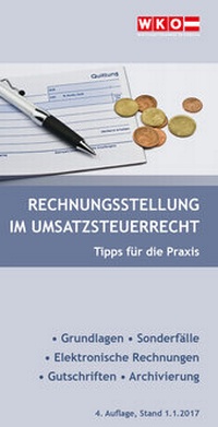 Abbildung von: Rechnungsstellung im Umsatzsteuerrecht - Service-GmbH der Wirtschaftskammer Österreich