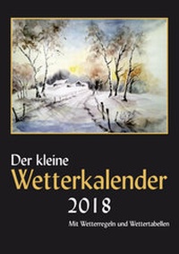 Abbildung von: Der kleine Wetterkalender 2018 - ERZDRUCK GmbH