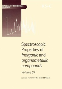 Enlarge image Cover: Spectroscopic Properties of Inorganic and Organometallic Compounds - Royal Society of Chemistry