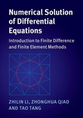 Cover: Numerical Solution of Differential Equations - Cambridge University Press