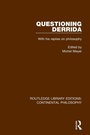 Cover: Questioning Derrida - Routledge