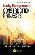 Cover: Quality Management in Construction Projects - CRC Press