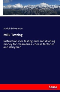 Abbildung von: Milk Testing - Hansebooks