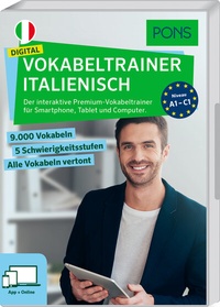 Abbildung von: PONS Digital Vokabeltrainer Italienisch - PONS Langenscheidt