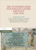 Cover: Die Stammb&uuml;cher von Johann Georg Kr&uuml;nitz (1728-1796) - Franz Steiner Verlag