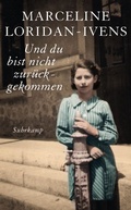Cover: Und du bist nicht zur&uuml;ckgekommen - Suhrkamp