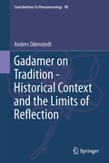 Bild: Gadamer on Tradition - Historical Context and the Limits of Reflection - Springer