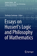 Cover: Essays on Husserl's Logic and Philosophy of Mathematics - Springer