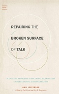 Cover: Repairing the Broken Surface of Talk - Oxford University Press Inc