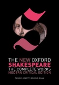 Cover: The New Oxford Shakespeare: Modern Critical Edition - Oxford University Press