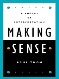 Enlarge image Cover: Making Sense - Rowman & Littlefield Publishers