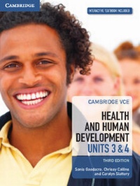 Enlarge image Cover: Cambridge VCE Health and Human Development Units 3 and 4 Pack (Textbook and Interactive Textbook) - Cambridge University Press