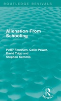 Cover: Alienation From Schooling (1986) - Routledge