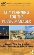 Cover: City Planning for the Public Manager - Apple Academic Press Inc.