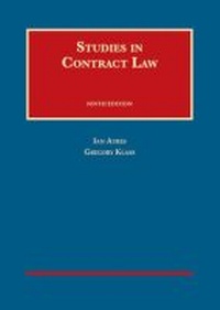 Abbildung von: Studies in Contract Law - LEG Inc. (dba West Academic Publishing